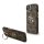 Guess PU 4G Metal Logo Stand Camera Frame tok iPhone 14 készülékhez barna