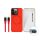 Tactical Limited Edition Combo Apple iPhone 13 Pro készülékhez piros