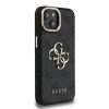 Guess PU 4G Metal Logo Stand Camera Frame tok iPhone 14 készülékhez fekete