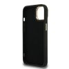 Guess PU 4G Metal Logo Stand Camera Frame tok iPhone 14 készülékhez fekete