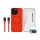 Tactical Limited Edition Combo Apple iPhone 16 Pro Max készülékhez piros