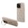 Guess PU 4G Metal Logo Stand Camera Frame tok iPhone 16 Pro Max készülékhez rózsaszín