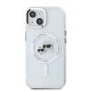 Karl Lagerfeld IML K&CH Heads Metal Frame MagSafe tok iPhone 14 készülékhez átlátszó