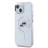 Karl Lagerfeld IML K&CH Heads Metal Frame MagSafe tok iPhone 14 készülékhez átlátszó