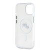 Karl Lagerfeld IML K&CH Heads Metal Frame MagSafe tok iPhone 14 készülékhez átlátszó