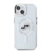 Karl Lagerfeld IML K&CH Heads Metal Frame MagSafe tok iPhone 15 készülékhez átlátszó