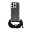 Guess IML 4G nyomtatott vállpántos tok iPhone 16 Pro Max készülékhez barna