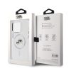 Karl Lagerfeld IML K&CH Heads Metal Frame MagSafe tok iPhone 15 Pro Max készülékhez átlátszó