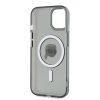 Karl Lagerfeld IML Karl Head Metal Frame MagSafe tok iPhone 15 készülékhez fekete