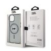 Karl Lagerfeld IML Karl Head Metal Frame MagSafe tok iPhone 15 készülékhez fekete