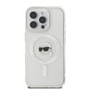 Karl Lagerfeld IML Karl Head Metal Frame MagSafe tok iPhone 16 Pro Max készülékhez átlátszó