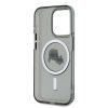 Karl Lagerfeld IML K&CH Heads Metal Frame MagSafe tok iPhone 15 Pro Max készülékhez fekete