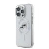 Karl Lagerfeld IML K&CH Heads Metal Frame MagSafe tok iPhone 16 Pro Max készülékhez átlátszó
