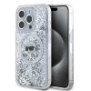 Karl Lagerfeld Liquid Glitter Karl Head MagSafe tok iPhone 15 Pro Max készülékhez átlátszó