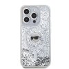 Karl Lagerfeld Liquid Glitter Karl Head MagSafe tok iPhone 15 Pro Max készülékhez átlátszó