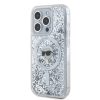 Karl Lagerfeld Liquid Glitter Karl Head MagSafe tok iPhone 15 Pro Max készülékhez átlátszó
