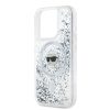 Karl Lagerfeld Liquid Glitter Karl Head MagSafe tok iPhone 15 Pro Max készülékhez átlátszó