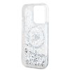 Karl Lagerfeld Liquid Glitter Karl Head MagSafe tok iPhone 15 Pro Max készülékhez átlátszó