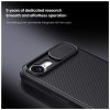Nillkin CamShield PRO kemény tok Apple iPhone 16e készülékhez fekete