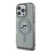 Karl Lagerfeld IML K&CH Heads Metal Frame MagSafe tok iPhone 16 Pro Max készülékhez fekete