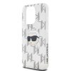 Karl Lagerfeld IML Electroplated Karl Head tok iPhone 15 Pro Max készülékhez átlátszó