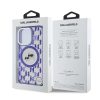 Karl Lagerfeld IML Monogram K&CH Heads MagSafe tok iPhone 16 Pro Max készülékhez lila