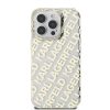 Karl Lagerfeld IML Electroplated Repeated Logo tok iPhone 16 Pro Max készülékhez, arany