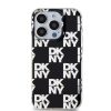 DKNY PC/TPU Checkered Pattern tok iPhone 15 Pro Max készülékhez fekete