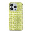 DKNY PC/TPU Repeat Pattern tok iPhone 15 Pro Max készülékhez sárga