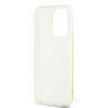 DKNY PC/TPU Repeat Pattern tok iPhone 15 Pro Max készülékhez sárga