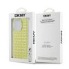 DKNY PC/TPU Repeat Pattern tok iPhone 15 Pro Max készülékhez sárga