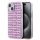 DKNY PC/TPU Repeat Pattern tok iPhone 15 készülékhez rózsaszín