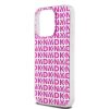 DKNY PC/TPU Repeat Pattern tok iPhone 15 Pro Max készülékhez rózsaszín