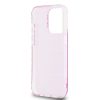 DKNY PC/TPU Repeat Pattern tok iPhone 15 Pro Max készülékhez rózsaszín