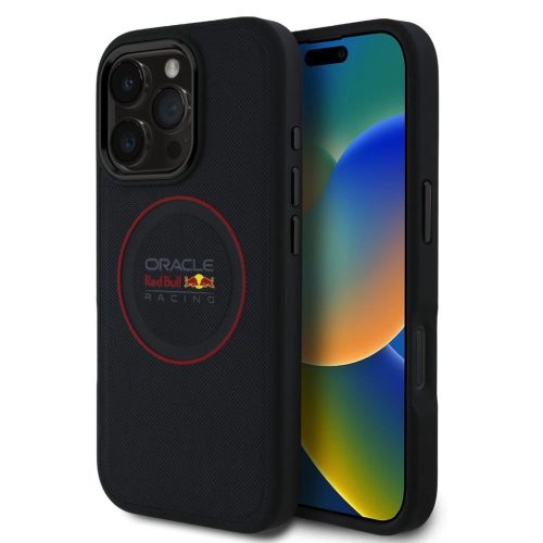 Red Bull PC/TPU Red Ring MagSafe tok iPhone 16 Pro Max készülékhez tengerészkék