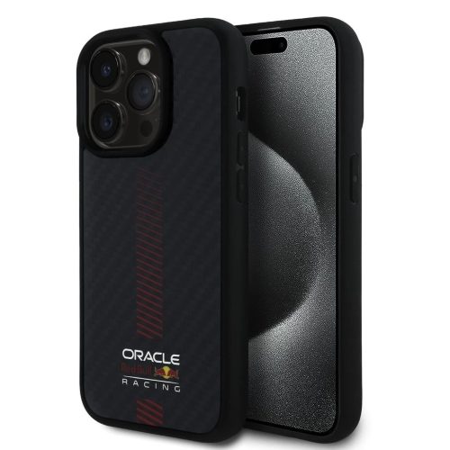 Red Bull Carbon Powerbar MagSafe tok iPhone 14 Pro készülékhez fekete