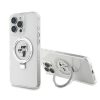 Karl Lagerfeld Ringstand Karl and Choupette MagSafe tok iPhone 16 Pro Max készülékhez fehér