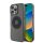 Mercedes PC/TPU Star Pattern MagSafe tok iPhone 16 Pro Max készülékhez fekete