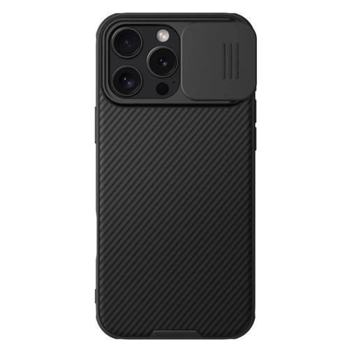 Nillkin CamShield PRO mágneses kemény tok Apple iPhone 16 Pro Max készülékhez fekete