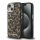 Karl Lagerfeld IML Leopard MagSafe tok iPhone 15 készülékhez barna