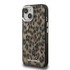 Karl Lagerfeld IML Leopard MagSafe tok iPhone 15 készülékhez barna