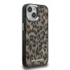 Karl Lagerfeld IML Leopard MagSafe tok iPhone 15 készülékhez barna