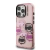 Karl Lagerfeld IML Multi K&CH Heads tok iPhone 16 Pro Max készülékhez rózsaszín