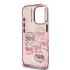 Karl Lagerfeld IML Multi K&CH Heads tok iPhone 16 Pro Max készülékhez rózsaszín
