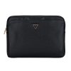 Guess PU Grained Triangle Logo tok Notebook 14" készülékhez fekete