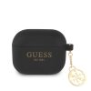 Guess 4G Charm szilikon tok AirPods 3 készülékhez fekete