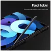 Nillkin Bumper PRO védőtok többszögből állítható állvánnyal, iPad Pro 12,9 (2020/2021/2022) és iPad Air 13 (2024/2025) készülékhez fekete