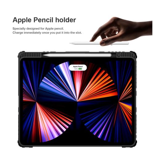 Nillkin Bumper Combo billentyűzetes tok iPad Pro 12.9 (2020/2021/2022) és iPad Air 13 (2024/2025) készülékhez fekete