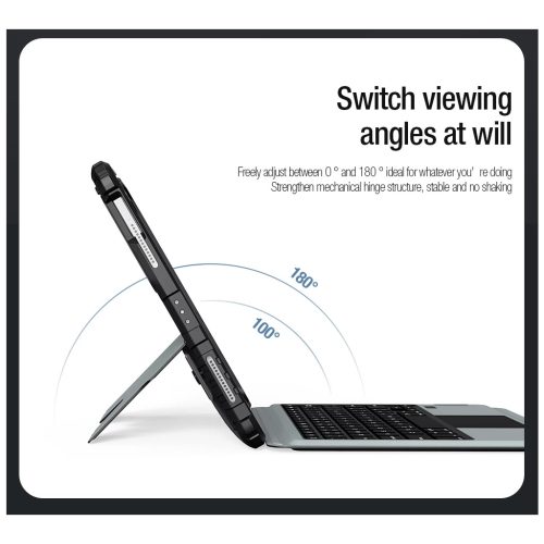 Nillkin Bumper Combo billentyűzetes tok (Backlit Version) iPad Air 4/5/10.9 (2020/11, 2024/2025) és iPad Pro 11 (2020/2021/2022) készülékhez fekete