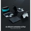 Nillkin Bumper Combo billentyűzetes tok (Backlit Version) iPad Air 4/5/10.9 (2020/11, 2024/2025) és iPad Pro 11 (2020/2021/2022) készülékhez fekete